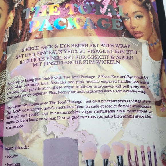 💜🆕BH Cosmetics x Iggy Azalea The Total Package 8 Piece Brush Set & Holder!BN💜 - Picture 9 of 9
